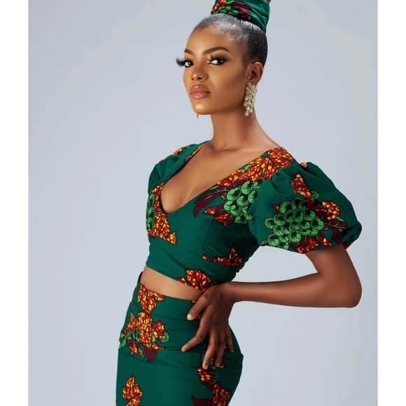 Abebi & Modish Riri Slanted Miniskirt - Picture 2 of 2